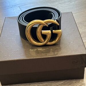 Gucci GG Marmont Wide Belt